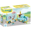 Image de Playmobil 71325 Camion de Donuts 1.2.3 - avec Un Personnage et Un véhicule Qui a Une Fonction d'empilage et de tri - Mes Premiers Apprendre en s'amusant - pour Les Tout-Petits 18-36 Mois