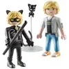 Image de Playmobil Miraculous: Jeu De Construction Adrien Et Chat Noir