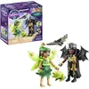 Image de Playmobil 71350 Forest et Bat Fairies - Adventures of Ayuma - avec Deux Personnages, Deux Animaux Totem - Place à la Magie des fées - Histoire & Imaginaire - Dès 7 Ans