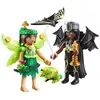 Image de Playmobil Fée De La Forêt Et Fée Chauve-souris Avec Animaux Spirituels Jeu De Construction