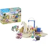 Image de Playmobil 71354 Isabella & Lioness avec Aire de Lavage pour Chevaux - Horses of Waterfall - fabriqué avec Plus de 80% de matériaux recyclés ou biosourcés en Moyenne. Dès 5 Ans