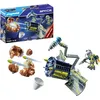 Image de Playmobil 71369 Spationaute et Satellite, Comprend Un spationaute, Un Satellite destructeur de météorite, et Une météorite Qui se sépare en Plusieurs Morceaux, l'univers Space pour Enfants dès 4 Ans