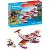 Image de Playmobil 71463 Hydravion avec Pompier - Action Heroes - avec Un Personnage, des Animaux & 71464 Bateau de Pompier et Scooter des Mers - Action Hereos - avec Deux Personnages