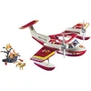 Image de Playmobil Jeu De Construction D´avion De Lutte Contre Les Incendies Avec Fonction D´extinction