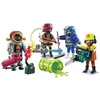 Image de Playmobil Mon Jeu De Construction De Caserne De Pompiers Avec Figurines