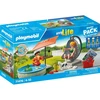 Image de PLAYMOBIL Figurine Jeu: Maman et Enfant avec Fauteuil Suspendu, Set de Figurines Détaillées pour Récits Imaginaires