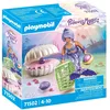 Image de PLAYMOBIL 71502 Sirène avec coquillage et perles - Princess Magic - Comprend un personnage, un grand coquillage en forme de fauteuil, un coquillage qui se fixe sur la baignoire, des perles - Dès 4 ans