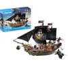 Image de Playmobil 71530 Bateau Pirates - Prenez Le Large et embarquez pour Une Chasse au trésor en mer aux côtés des Pirates - Comprenant des canons, des projectiles et Un Ancre - Pirates - Dès 4 Ans