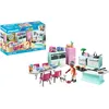 Image de Playmobil 71608 Cuisine avec ilôt Central - MyLife - Comprend Un Personnage Ainsi qu'une Cuisine entièrement équipée - Dès 4 Ans