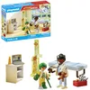 Image de Playmobil 71619 Pédiatre avec Enfant - Action Heroes - Comprend Deux Personnages, Une Chaise Longue, des Bandages, des pansements et Un Ours en Peluche pour Les réconforter - Dès 4 Ans