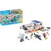 Image de Playmobil 71623 Bateau de Surveillance des récifs coralliens - Wiltopia - Comprend Trois Personnages, Un Catamaran avec Toit Solaire, des Animaux Ainsi Que des Accessoires - Dès 4 Ans
