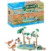 Image de Playmobil 71624 Explorateurs avec Animaux australiens - Wiltopia - Comprend Deux Personnages, Une Mare, des Animaux Ainsi Que des Accessoires - Dès 4 Ans