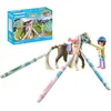 Image de Playmobil Coffret De Coloriage De Chevaux