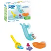 Image de Playmobil 71689 Junior Aqua : Grand Toboggan Aquatique et Animaux Marins - incluant Un bébé Requin, des Poissons et Une Pieuvre - Jouet fabriqué à partir de matière d'origine végétale - Dès 12 Mois
