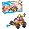 Image de Playmobil | Fun Stars | Cornet de Glace endiablé | Jouet à partir de 4 Ans | Cadeau pour Enfants | Voiture Jouet | avec Moteur à Friction et Fonction de tir | 71717