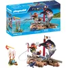 Image de Playmobil | Pirates | Récupération de trésor sur Radeau Pirate | Jouet de Pirates | Figurine de Pirate | Jouet pour Enfants dès 4 Ans | 71794