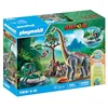 Image de Playmobil | Dinos | Rencontre avec Le Brachiosaure et l'Aéroglisseur | Jeu de Dinosaures | Aventure Dino pour Enfants de 4 Ans et Plus | 71819
