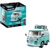 Image de Playmobil | Collector Cars | Volkswagen T1 Camper | Voiture Miniature pour Adultes & Enfants | avec Autocollants à Personnaliser | Cadeau pour Les collectionneurs | Design détaillé | 71857