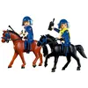 Image de Playmobil Jeu De Construction De L'escouade De Police Montée