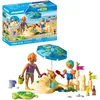 Image de Playmobil | Vacation on The Beach | Plaisir en Famille à la Plage | Jouet à partir de 4 Ans | Cadeau pour Enfants | Stimule la créativité | Aventure à la Plage avec Figurines & Accessoires | 71906