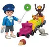 Image de Playmobil Jeu De Construction D'un Court Voyage En Locomotive