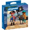 Image de PLAYMOBIL Figurines Pirates - DuoPack de Jeu de Figurines Articulées pour Enfants avec Accessoires Détaillés (Réf. 72024)