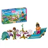 Image de Playmobil | Princess | Une Visite Venue de Loin | 2 Princesses avec Tapis Volant et goûter | Stimule la créativité | Jouet de Princesse à partir de 4 Ans | 72054