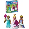 Image de Playmobil | Princess | Trois Princesses | 3 Figurines avec vêtements et Accessoires interchangeables | Stimule la créativité | Jouet de Princesse à partir de 4 Ans | 72055