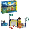 Image de PLAYMOBIL My Life 72057 Station d'entraînement de Football avec Mur de But et mécanisme de tir - Jouet de Football à partir de 4 Ans