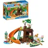Image de Playmobil | Animals & Friends | Zoo Au Coeur de la Jungle | Grand Arbre de la Jungle avec canoë et catapulte| Jouet pour Enfants à partir de 4 Ans | 72071