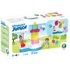 Image de Playmobil | Junior : Gâteau d’Anniversaire | Gâteau Surprise bondissant avec Bougie rotative et Figurines | pour Les Enfants à partir de 1 an | 72086