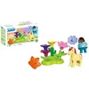 Image de Playmobil | Junior | Jardin de fées Licorne | Set de Jardin Magique avec fée, Licorne et Fleurs empilables | pour Les Enfants à partir de 1 an | 72087