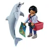 Image de Playmobil Jeu De Construction Zoo: Dolphin And Visitor