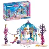 Image de Playmobil | Fantaisie et Magie | Mariage sous-Marin | Pavillon de sirènes avec lanternes Lumineuses | Jouet sirène pour Enfants à partir de 4 Ans | 72104