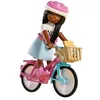 Image de Playmobil, Barbie Brooklyn, Set de vélo avec Figurine Barbie Moderne, Accessoires et Style de Vie de Plage, pour Enfants à partir de 4 Ans, 72125