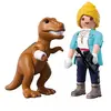 Image de Playmobil Figure Duopack T-rex Explorer
