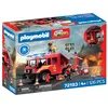 Image de Playmobil | City Action | Véhicule de Secours des Pompiers | Véhicule d’Intervention avec lumière, Son, Canon d’Extinction et Accessoires | Dès 4 Ans | 72193