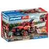 Image de Playmobil | City Action | Pick-up des Pompiers | Véhicule d’Intervention Tout-Terrain avec véritable Fonction de Jet d’Eau, treuil et Nombreux Accessoires | pour Les Enfants à partir de 4 Ans | 72194