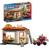 Image de Playmobil Figure Fire Quad Burger Shop