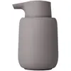Image de blomus Distributeur de Savon Sono au Look élégant, Distributeur de Savon en céramique H 14 cm, T 9,5 cm, Ø 8,5, V 0,25 l, Satellite