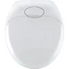 Image de WENKO Abattant WC 2 en 1 Family avec réducteur Enfant intégré | Lunette WC Enfant intégrée | Frein de Chute | Installation Facile | Duroplast antibactérien et résistant | 37,5 x 44 cm | Blanc