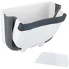 Image de WENKO Bac de collecte pour déchets, compost, à accrocher au placard de cuisine, rétractable, capacité 5L