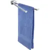 Image de WENKO Porte-Serviettes Basic Square Acier INOX 2 Bras orientables et anguleux Brillant