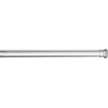 Image de WENKO Barre de douche télescopique en chrome 110-185 cm - Ø 2 cm, Aluminium, 2 x 2 cm, Chromé