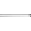Image de WENKO Barre de douche télescopique en chrome 70-115 cm - Ø 2 cm, Aluminium, 2 x 2 cm, Chromé