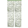 Image de Maximex Rideau de feuilles Liane, rideau de porte/moustiquaire décoratif pour balcon, terrasse & appartement, avec pastilles auto-adhésives pour la fixation, polyester lavable, fait main, 90 x 190 cm