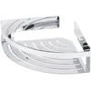 Image de Tiger Caddy Etagère de Douche d'angle pour Douche pour Articles de Salle de Bains, Chrome, 22,4 x 7 x 22,4 cm