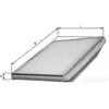Image de KNECHT FILTER Filtre d'habitacle pour RENAULT: Mégane Scénic (Ref: LA 39)