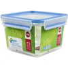 Image de Emsa 508537, Boîte alimentaire rectangulaire avec couvercle, 1.75L ,Transparent/bleu, Clip & Close