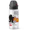 Image de Emsa 518305 Gourde Plastique Transparent 6,8 x 6,8 x 21,2 cm, Noir